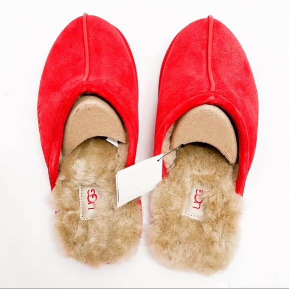 UGG Scuff Slide 1101111 Samba Red 🔥🔥🔥😳👀💯 - Picture 7 of 16